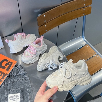 Meiteņu Torre apavi 2024. gada jaunām pavasara un rudens bērnu apaviem. Tīkla sporta apavi. Pavasara un rudens sieviešu elpojoši ikdienas apavi.