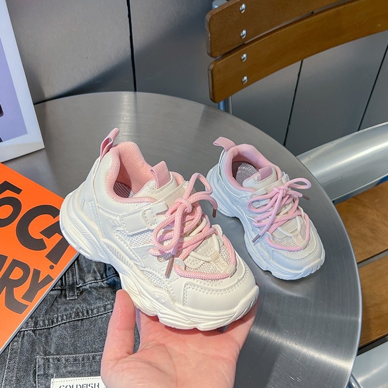 Tüdrukute Torre kingad 2024 uued kevad- ja sügiskingad võrgust tossud kevad- ja sügisnaiste hingavad vabaajajalatsid