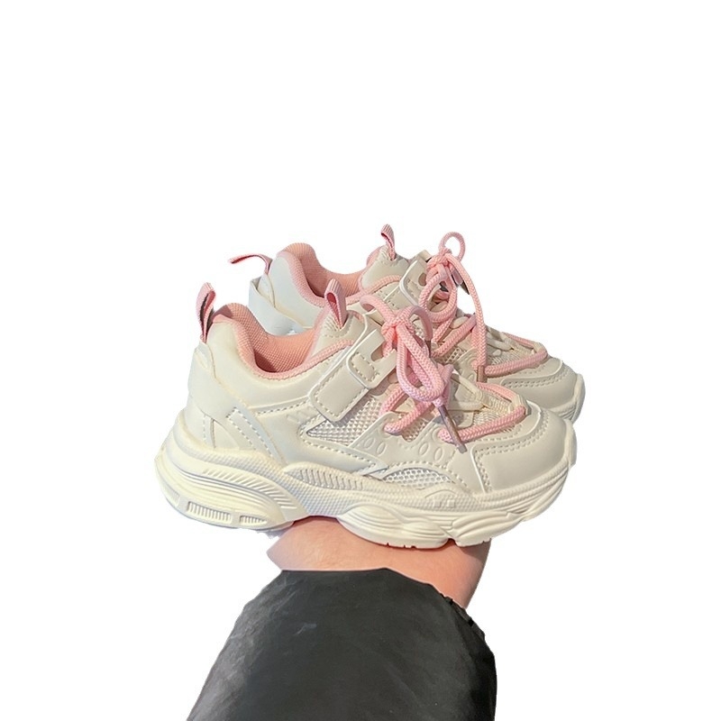 Tüdrukute Torre kingad 2024 uued kevad- ja sügiskingad võrgust tossud kevad- ja sügisnaiste hingavad vabaajajalatsid