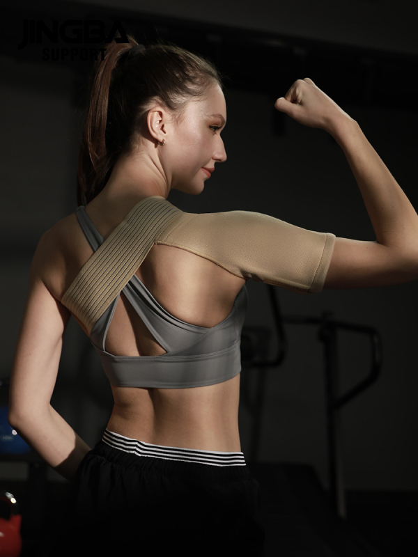 JINGBA Pečių apsauga Vyrų ir moterų lauko įranga Sportas Slėginis megztas Kvėpuojantis Pečių apsaugos Gamyklos Didmeninė prekyba