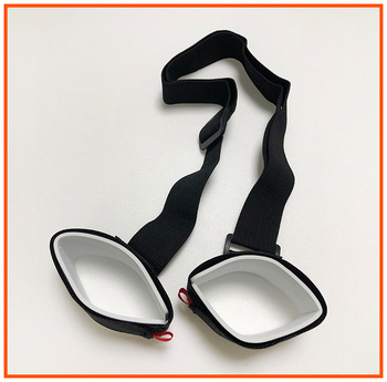 Tootja laos olev kaasaskantav kaheplaadiline fikseeritud rihm täiskasvanutele mõeldud lumelaua õlarihm