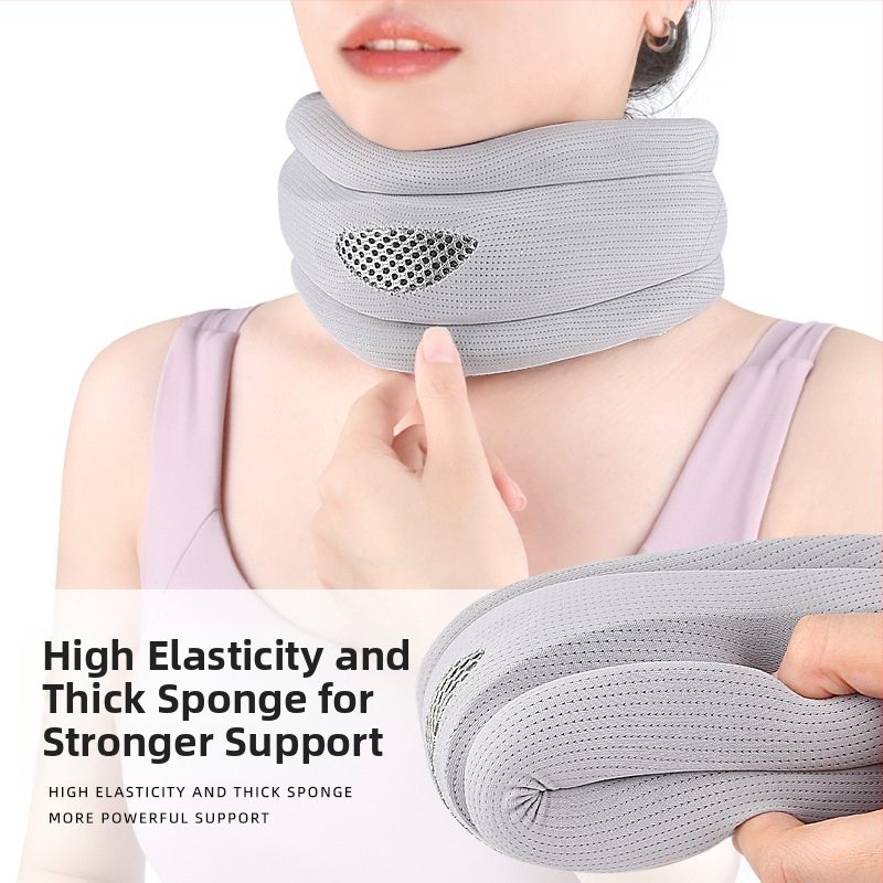 Нова вратна скоба, офисна с накланяне напред, против извиване, дишаща вратна скоба за дома, регулируема опорна вратна скоба