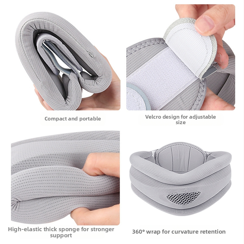 Нова вратна скоба, офисна с накланяне напред, против извиване, дишаща вратна скоба за дома, регулируема опорна вратна скоба