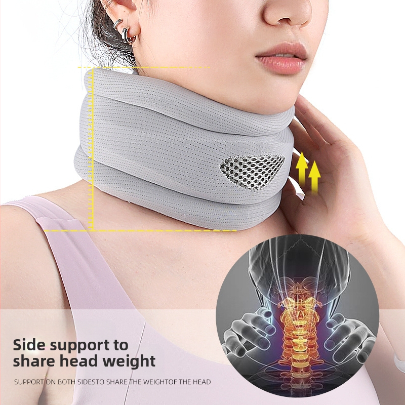 Нова вратна скоба, офисна с накланяне напред, против извиване, дишаща вратна скоба за дома, регулируема опорна вратна скоба