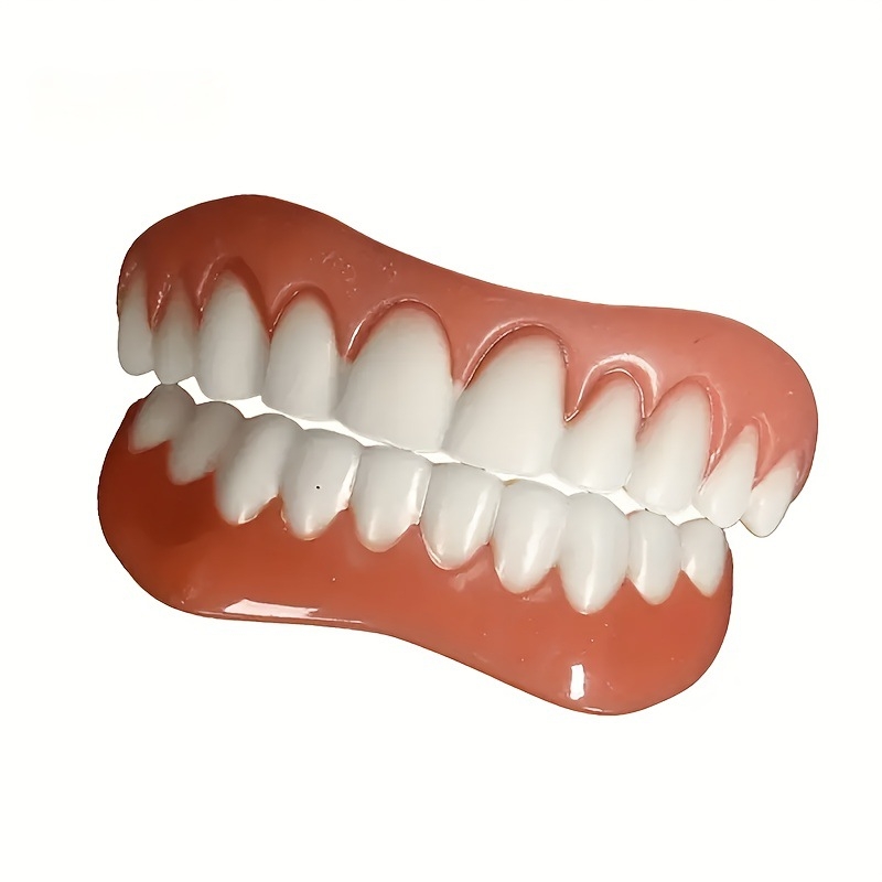 2025. aasta uus piiriülene otsetarnetav kaheosaline looduslike hammaste komplekt. Natural Appearance.