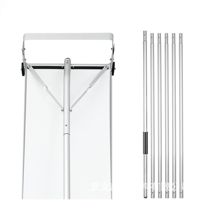 Gamykloje tiekiamas 20 pėdų 30 pėdų aukštos kokybės aliuminio stogo sniego grandymo sniego grėblys stogo sniego valymo įrankis, kostiumas