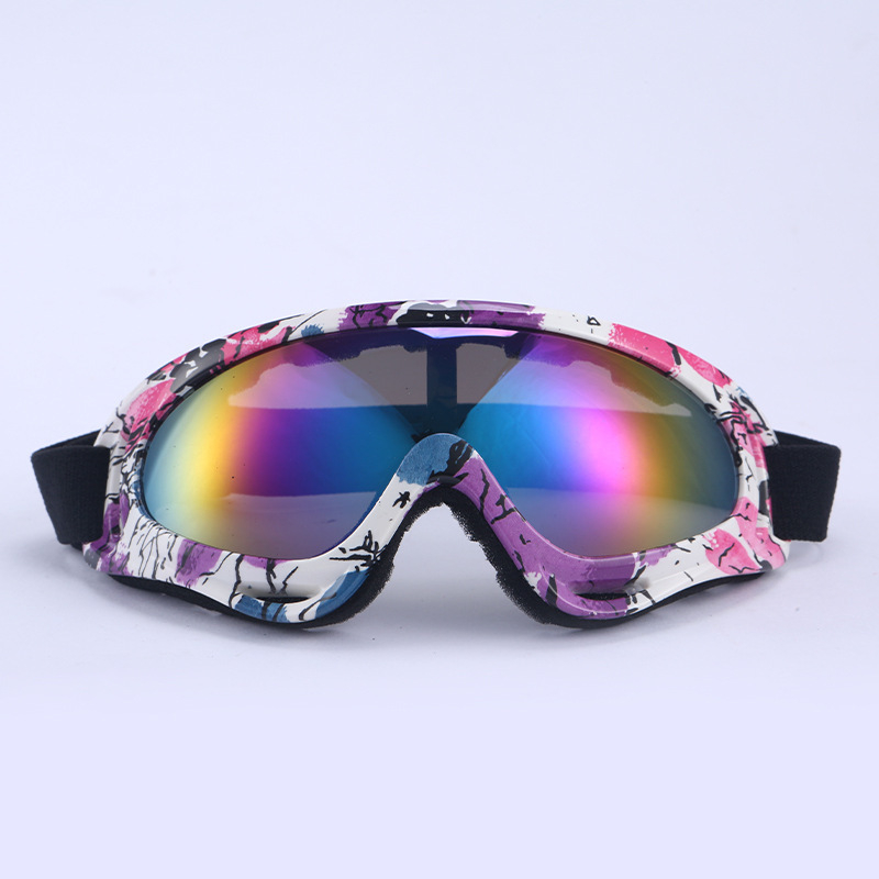 Mägironimissuusaprillid meestele ja naistele, ühekihilised suusaprillid, kaetud UV-kaitsega mootorrattaprillid, kohandatavad