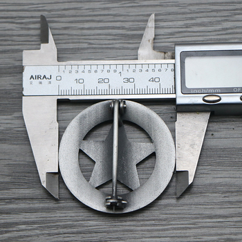 laos Metallmärk Ameerika Rangeri märk Oskuste pitser Filmirekvisiidid