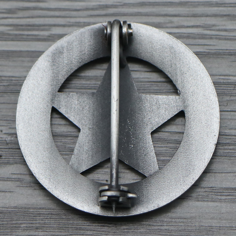 laos Metallmärk Ameerika Rangeri märk Oskuste pitser Filmirekvisiidid