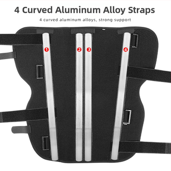 Μεγάλος ιμάντας ποδιού κάτω άκρων με σταθερό νάρθηκα, αναπνεύσιμος νάρθηκας, στήριξη από ατσάλι, απορροφώντας τον ιδρώτα, σταθεροποιεί την προπόνηση και προστατεύει