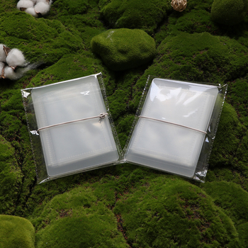 Трансграничен 12-Grids 15-Grids преносим телескопичен сгъваем прозрачен албум за карти Polaroid 3-инчов албум за съхранение на снимки