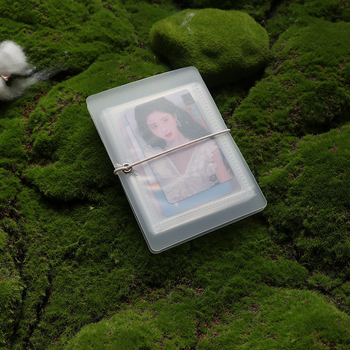 Трансграничен 12-Grids 15-Grids преносим телескопичен сгъваем прозрачен албум за карти Polaroid 3-инчов албум за съхранение на снимки