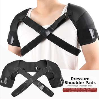 Nuimamas, dviem kryptimis reguliuojamas, hermetiškas, kvėpuojantis sportinis pečių paminkštinimas, dvigubas pečių dirželis, kryžminis pečių dirželis, dvigubas nugaros apsauginis dėklas.