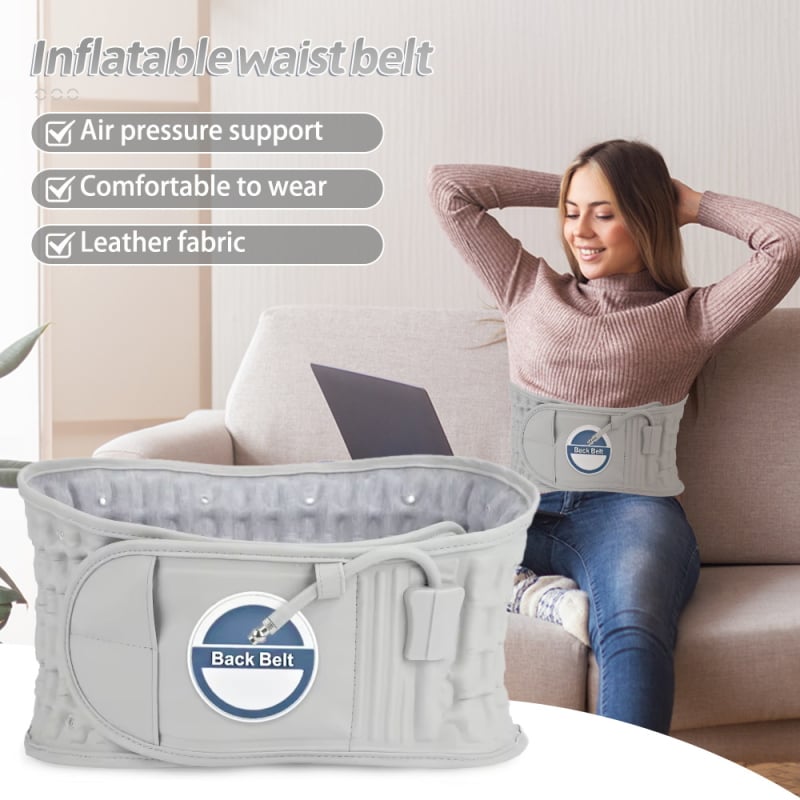 Centură gonflabilă îngroșată transfrontalieră, centură lombară de tracțiune, centură fixă, disc lombar, protecție a taliei cu tracțiune proeminentă