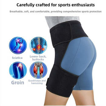 2024 m. karštas išpardavimas su slėgiu, profesionaliu dviračių sportu, bėgimu, apsauga nuo raumenų spaudimo, klubų ir kirkšnių apsauga, vyrų fitneso juosmens ir kojų apsauga.