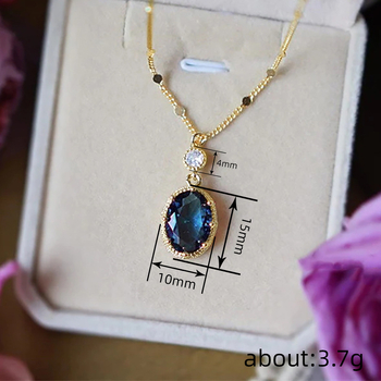 Cao Shi Άμεσες Πωλήσεις Κλασικό Γαλλικό Ρετρό Κολιέ Γυναικείο Σχέδιο Αλυσίδα σε Σχήμα Ο Κοσμήματα Προσβάσιμο Πολυτελές Στυλ Υψηλής Ποιότητας Λογοτεχνικό και Καλλιτεχνικό