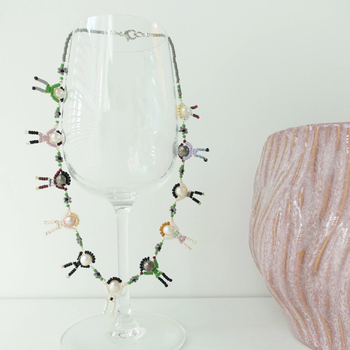 Κολιέ Ins Same Style J.Kim Villain με Λουλούδι, Απλές Μαργαριτάρι, Χάντρες Εισαγόμενου Ρυζιού