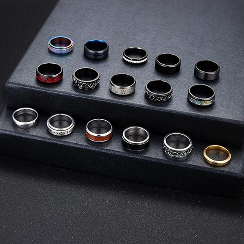 2024. aasta väliskaubanduse piiriülesed Amazoni plahvatused ehete titaanterasest rõngastega Euroopas ja Ameerika Ühendriikides moe roostevabast terasest ehete tootjate hulgimüügis