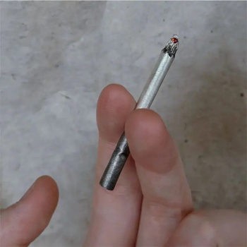 Εξατομικευμένο κολιέ με κρεμαστό κόσμημα τσιγάρου για άνδρες και γυναίκες, κολιέ μοναχικού τσιγάρου πανκ, δώρο αξεσουάρ κοσμημάτων χιπ χοπ