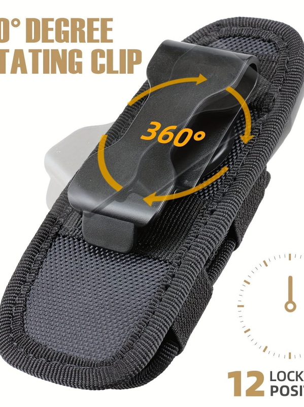 Reguleeritav pöörlev välistingimustes kasutatav taktikaline elektriline tünnikate multifunktsionaalne taskulampkott vöökohale riputatav tugeva valgusega taskulamp õues riputatav kott