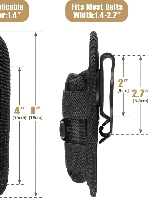 Reguleeritav pöörlev välistingimustes kasutatav taktikaline elektriline tünnikate multifunktsionaalne taskulampkott vöökohale riputatav tugeva valgusega taskulamp õues riputatav kott