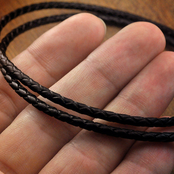 Κολιέ από ασήμι 925, κολιέ για ζευγάρια με κορεάτικο κερί, δερμάτινο σχοινί, αλυσίδα κλείδας, χρυσό μενταγιόν, κορδόνι