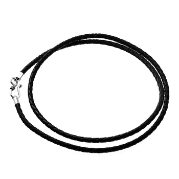 Κολιέ από ασήμι 925, κολιέ για ζευγάρια με κορεάτικο κερί, δερμάτινο σχοινί, αλυσίδα κλείδας, χρυσό μενταγιόν, κορδόνι