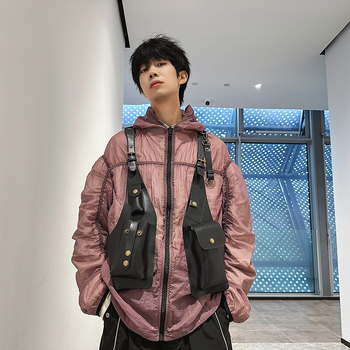 Personalizēta āra taktiskā soma Vest Bag INS nišas dizaina pāru krūšu piekaramā soma Moderna, stilīga sporta atpūtas soma