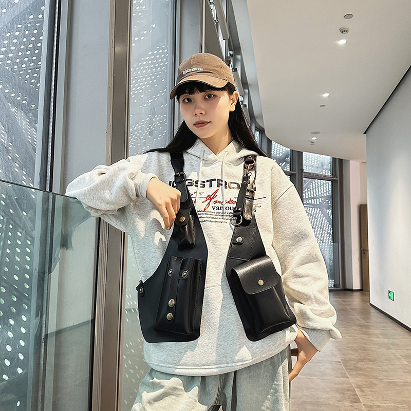 Personalizēta āra taktiskā soma Vest Bag INS nišas dizaina pāru krūšu piekaramā soma Moderna, stilīga sporta atpūtas soma