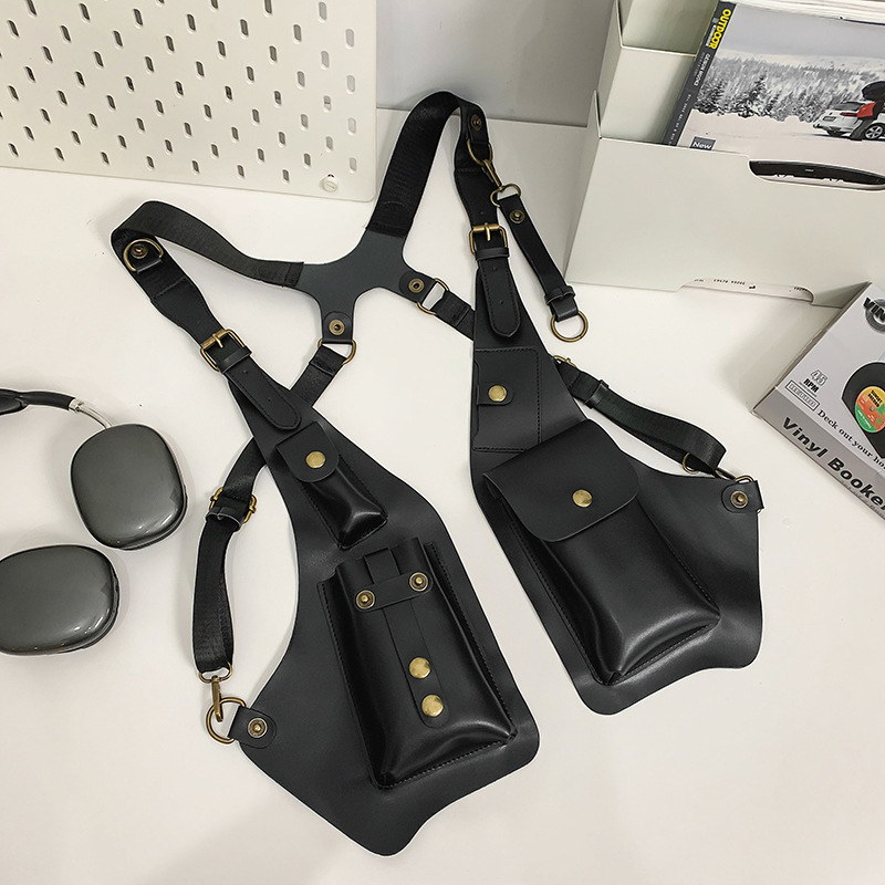 Personalizēta āra taktiskā soma Vest Bag INS nišas dizaina pāru krūšu piekaramā soma Moderna, stilīga sporta atpūtas soma