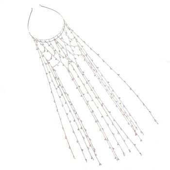 Νέα γυναικεία κορδέλα με φούντες, υψηλής ποιότητας, ψηλή κορδέλα με κρανίο Princess, κομψή κορδέλα κεφαλής, niche design, μοντέρνα καπέλα