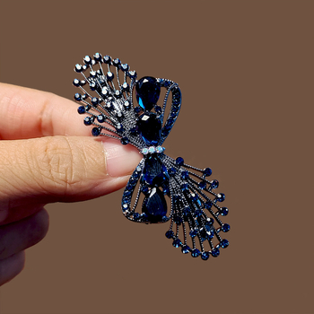 Γυναικεία φουρκέτα με κρύσταλλο σε νέο στυλ, με κλιπ μίας λέξης, κλιπ με ελατήριο, πίσω κεφαλή, μισοδεμένη φουρκέτα με δίσκο, φουρκέτα οριζόντιας φουρκέτας, αξεσουάρ μαλλιών