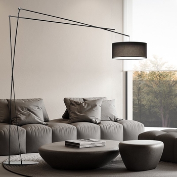 Εργοστάσιο Zhongshan άμεσης τέχνης βίλα σαλόνι επιδαπέδιο φωτιστικό καναπές πλευρικό τραπεζάκι σαλονιού σκανδιναβικό μινιμαλιστικό σχεδιασμό αίσθηση τέχνης