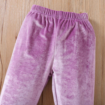 Παιδικό κοστούμι Maomao για κορίτσια Φθινόπωρο και Χειμώνας Ζεστό παντελόνι με κεντημένα γράμματα, σετ δύο τεμαχίων, Ευρωπαϊκό και αμερικανικό στυλ, παιδικό κοστούμι