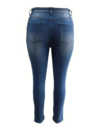 Pantaloni scurți de damă pentru femei, talie înaltă, rupți, cu picior larg, elastici, cu picior mic