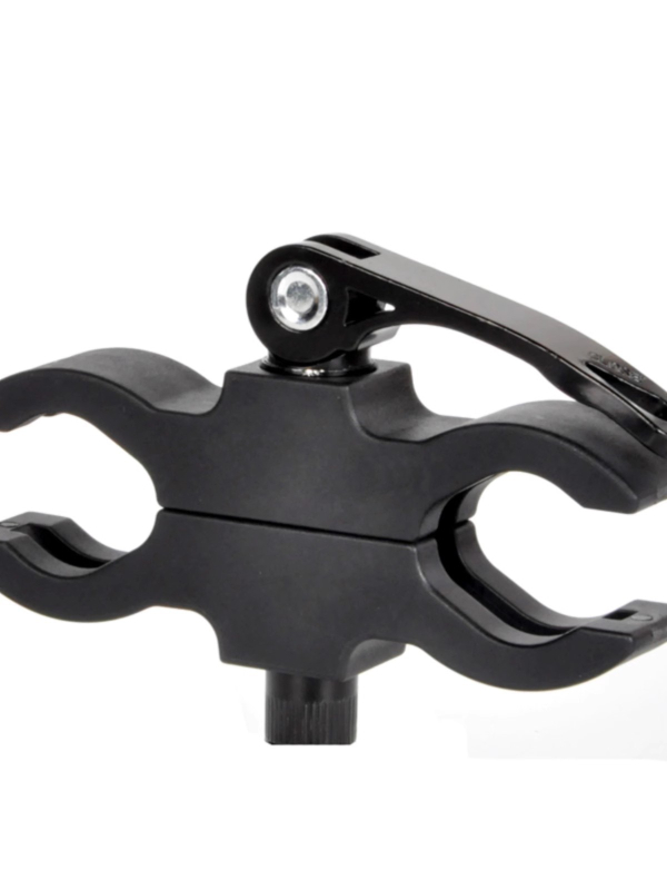 Ātri atbrīvojams Saigang klipsis sarkanās un zaļās gaismas lukturītim ar lāzera paaugstināšanas klipsi 25 velosipēda kronšteinam vienā virzienā