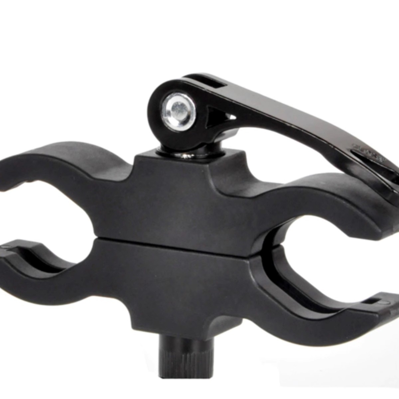 Ātri atbrīvojams Saigang klipsis sarkanās un zaļās gaismas lukturītim ar lāzera paaugstināšanas klipsi 25 velosipēda kronšteinam vienā virzienā