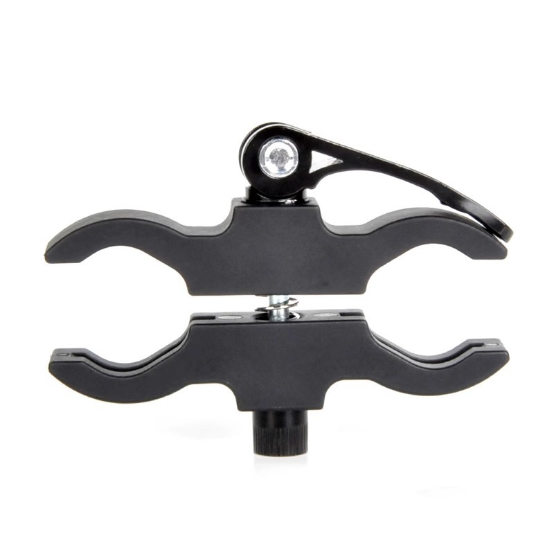 Ātri atbrīvojams Saigang klipsis sarkanās un zaļās gaismas lukturītim ar lāzera paaugstināšanas klipsi 25 velosipēda kronšteinam vienā virzienā