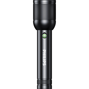 Φακός Philips Strong Light, Εξαιρετικά Μεγάλη Διάρκεια Μπαταρίας, Επαναφορτιζόμενος Εξωτερικού Χώρου, Ανθεκτικός, Φορητός για το Σπίτι, Εξαιρετικά Φωτεινός, Μεγάλης Εμβέλειας, Πολυλειτουργικός