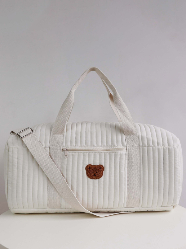 Összecsukható, hordozható poggyásztáska, utazótáska, unisex, rövid távolságokra, könnyű, nagy kapacitású, vállra akasztható, hordozható utazótáska.