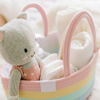 Καλάθι αλλαγής πάνας για μωρά, τραπέζι αλλαγής πάνας, διαχωριστικό καλαθιού και λαβή, τσάντα αποθήκευσης μωρού, εργοστάσιο χονδρικής