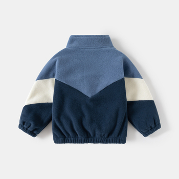 Παιδικές μπλούζες διπλής όψης από φλις Polar για αγόρια, φθινοπωρινές, άνετες ζεστές μπλούζες για αγόρια, φοιτητές, μοντέρνα, χονδρικής