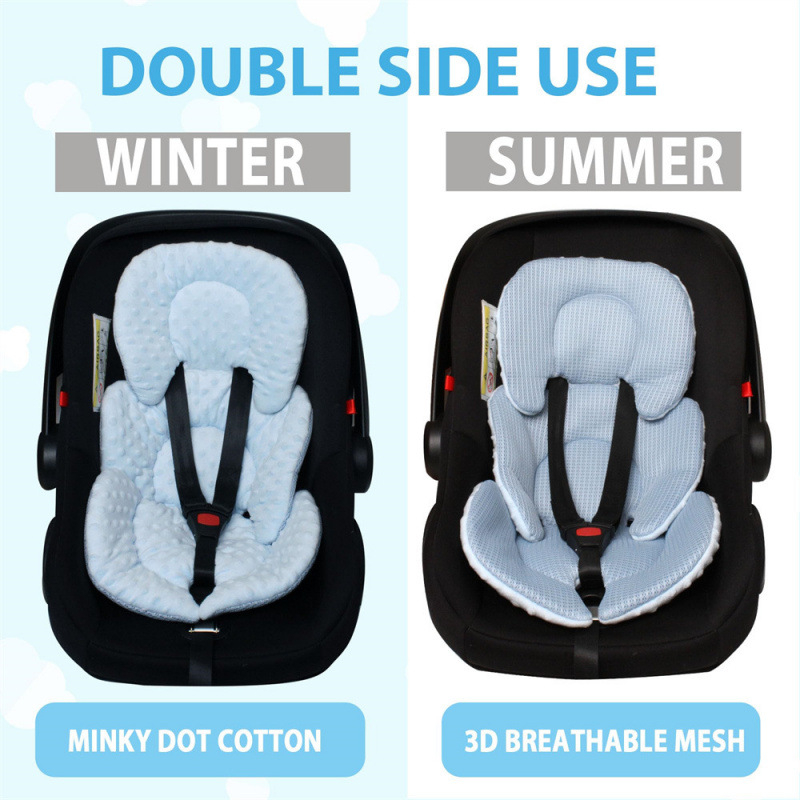 Amazon Four Seasons padjaga jalutuskäru lisatarvikud kõrge vaatega jalutuskäru beebile, käepärane vidin, magamismatt, beebi jalutuskäru matt puuvill