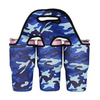 Kohandatud 3-pudeli kohvipiima tee neopreenist isolatsioonikott kaasaskantava sukeldumismaterjali kohvi isolatsioonikott