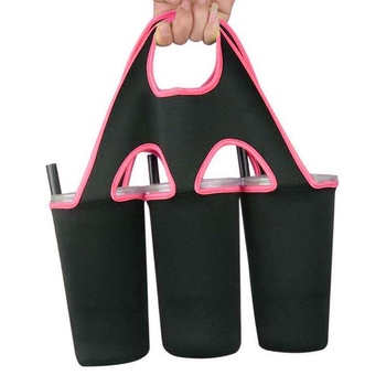 Kohandatud 3-pudeli kohvipiima tee neopreenist isolatsioonikott kaasaskantava sukeldumismaterjali kohvi isolatsioonikott