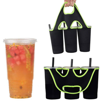 Kohandatud 3-pudeli kohvipiima tee neopreenist isolatsioonikott kaasaskantava sukeldumismaterjali kohvi isolatsioonikott