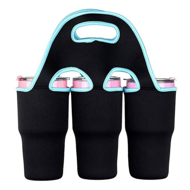 Kohandatud 3-pudeli kohvipiima tee neopreenist isolatsioonikott kaasaskantava sukeldumismaterjali kohvi isolatsioonikott