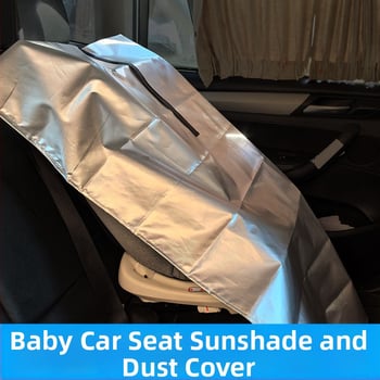 Auto lapse turvaistme tolmukate, tolmu- ja päikesekindel, sobib beebitoolile, suvine päikesesirm, täielik pimendus