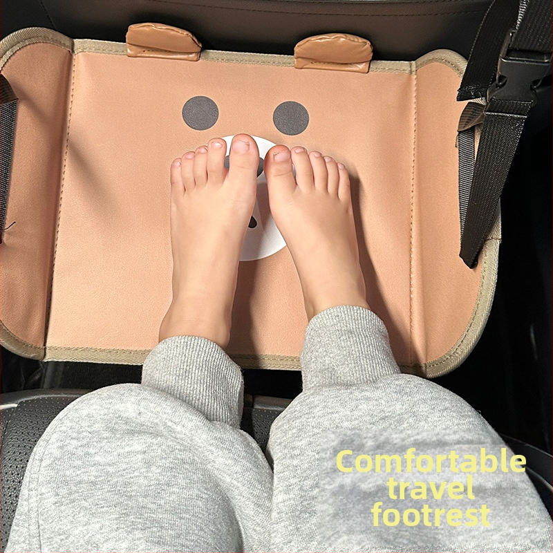 Поставка за крака на задната седалка на автомобила, дете, възрастен, почивка на дълги разстояния, педал, пътуване, самостоятелно шофиране, автомобил, бизнес, почивка, артефакт