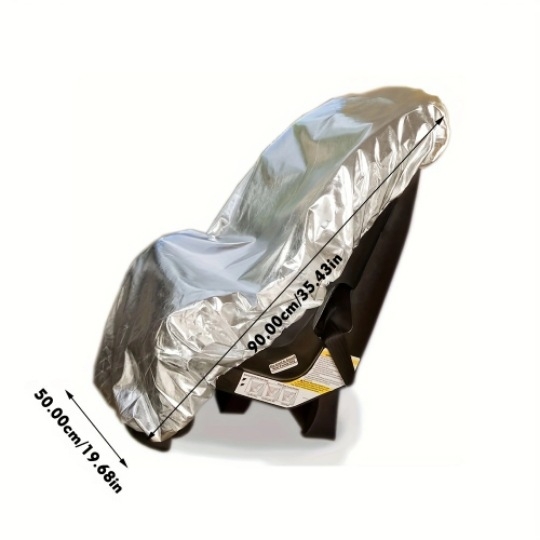 Neutraalne laste auto turvatool, päikesekaitsekate, istme tolmukindel kaitsekate, kuumakaitse, UV-vastane päikesesirm